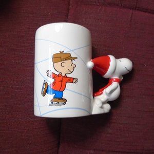 Large Peanuts Christmas Mug Unused